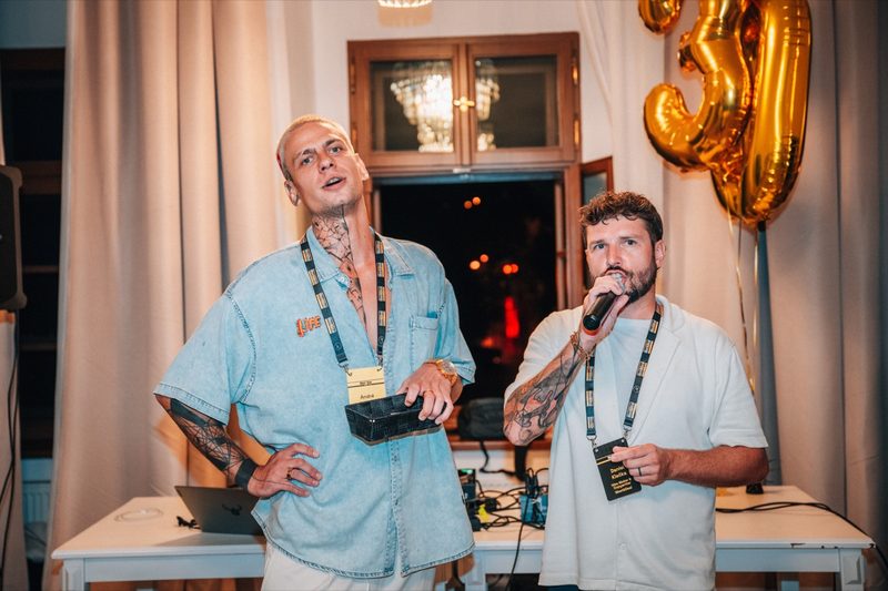 André na pódiu Meet&Deal vol9